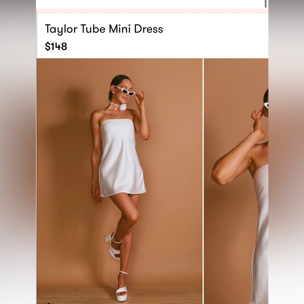 Show Me Your MuMu Taylor tube mini dress